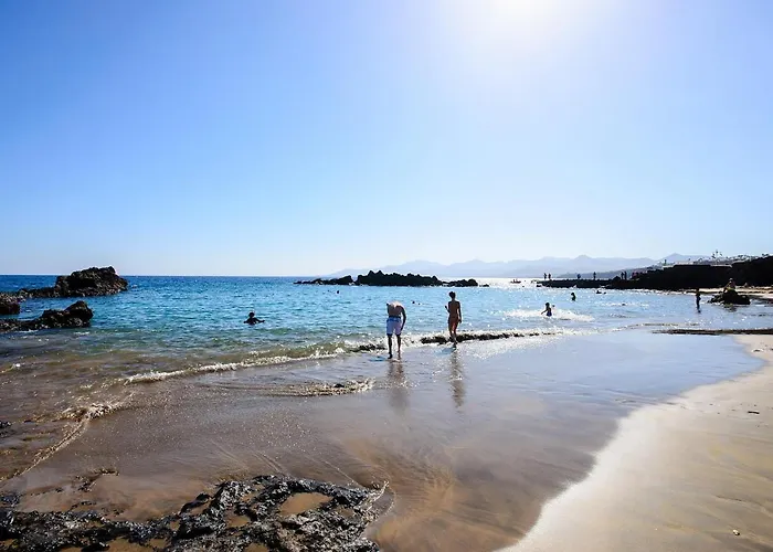 Blue Volcano - Pool And Gym In Sport Center Fariones Included By Lanzarote * 卡门港