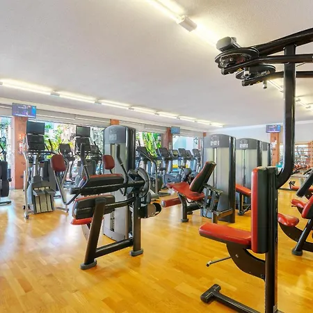 Blue Volcano-pool, Gym And Activities In Sport Center Fariones Included